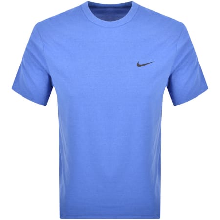 Product image for Nike Training Dri Fit Hyverse T Shirt Blue