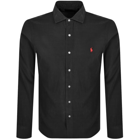 Product image for Ralph Lauren Corduroy Shirt Black
