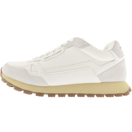 Product image for Armani Exchange Logo Trainers White