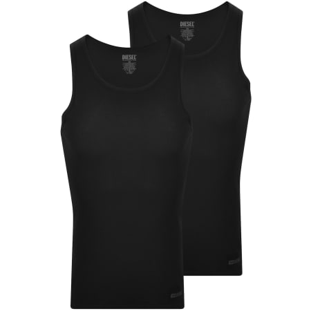 Product image for Diesel Walty 2 Pack Vest Black