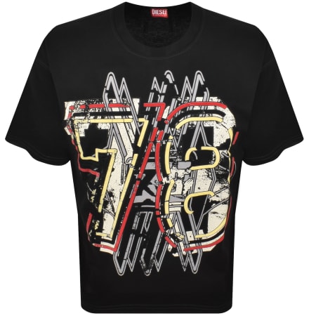 Product image for Diesel T Boxt T8 T Shirt Black