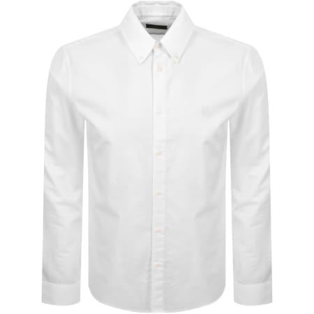 Product image for Belstaff Street Long Sleeved Shirt White