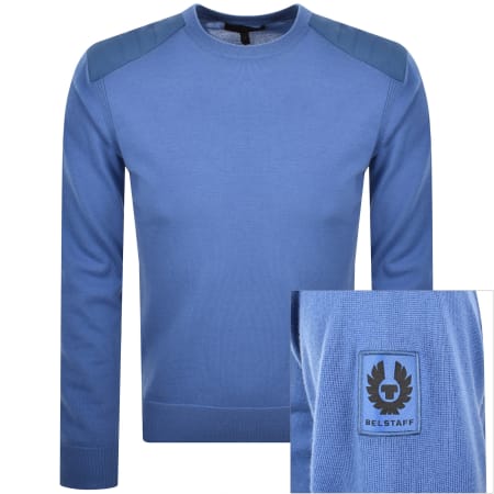 Product image for Belstaff Kerrigan Jumper Blue
