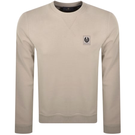 Product image for Belstaff Logo Sweatshirt Beige