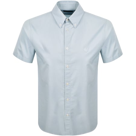 Product image for Belstaff Street Short Sleeved Shirt Sky Blue