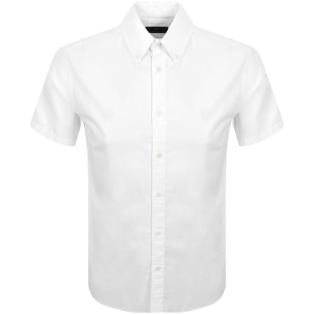 Product image for Belstaff Street Short Sleeved Shirt White