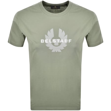 Product image for Belstaff Surface T Shirt Lichen Green