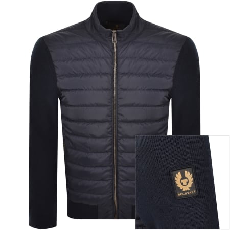 Product image for Belstaff Control Hybrid Jacket Dark Ink Navy