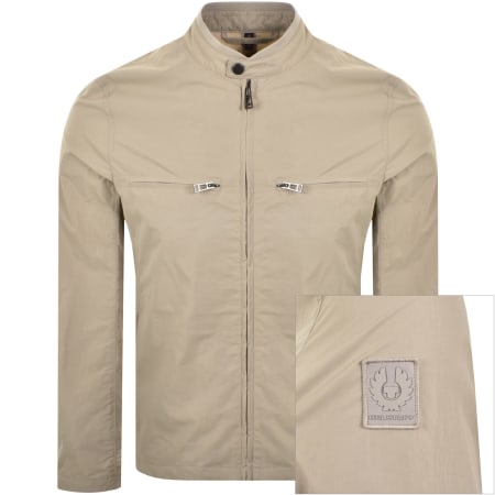 Product image for Belstaff Grid Jacket Dark Sand