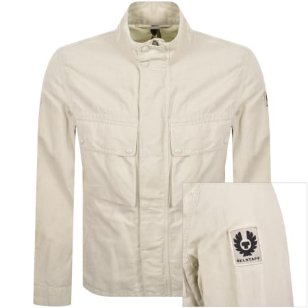 Product image for Belstaff Hayfield Jacket Silver Birch