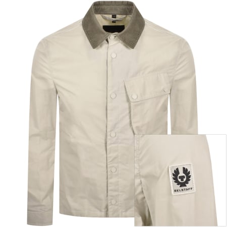 Product image for Belstaff Ground Jacket Silver Birch