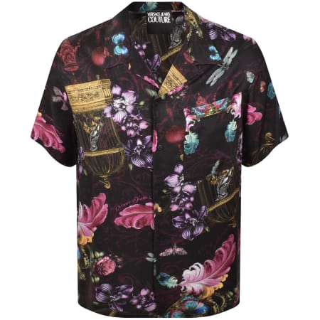 Product image for Versace Jeans Couture Short Sleeve Shirt Black