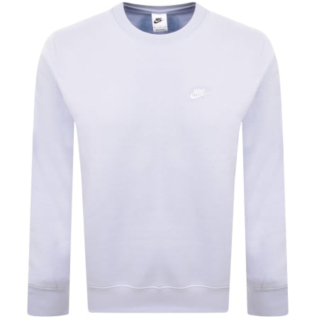 Product image for Nike Crew Neck Club Sweatshirt Ghost Blue