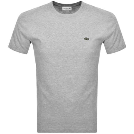 Product image for Lacoste Crew Neck T Shirt Grey