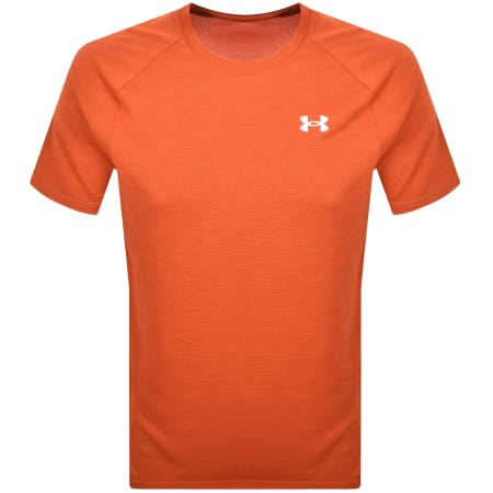 Product image for Under Armour Tech Textured T Shirt Orange