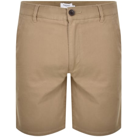 Product image for Farah Hawk Twill Shorts Beige