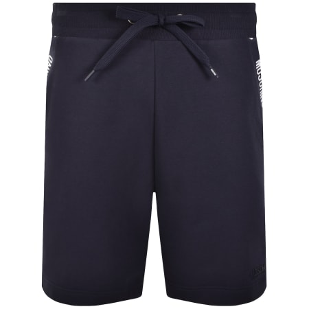 Product image for Moschino Tape Logo Shorts Blue