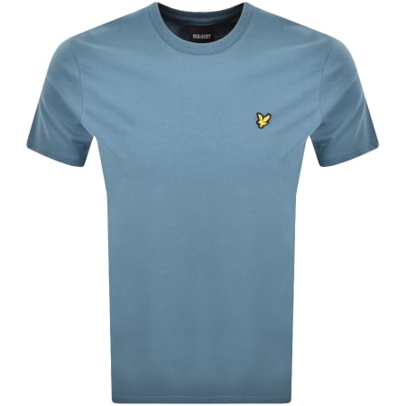 Product image for Lyle And Scott Crew Neck T Shirt Blue