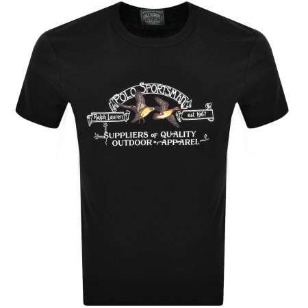 Product image for Ralph Lauren Short Sleeve T Shirt Black
