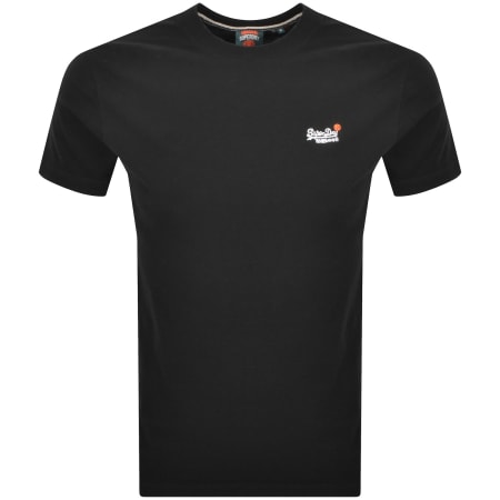 Product image for Superdry Vintage Logo T Shirt Black