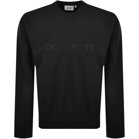 Product image for Carhartt Logo Sweatshirt Black