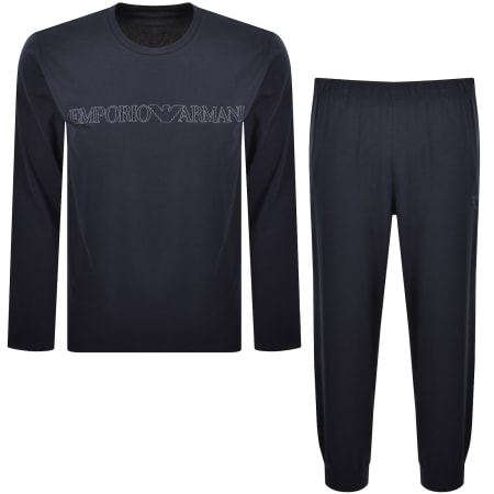 Product image for Emporio Armani Pyjama Loungewear Set Navy