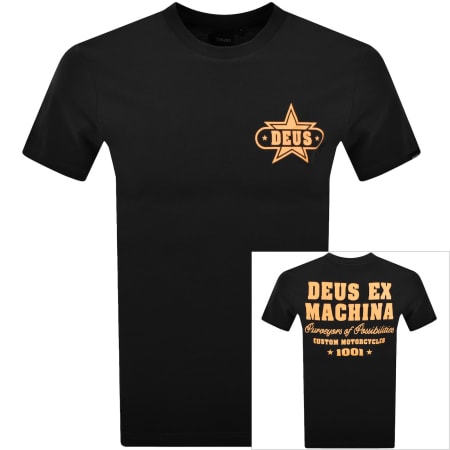 Product image for Deus Ex Machina Gumshoe T Shirt Black