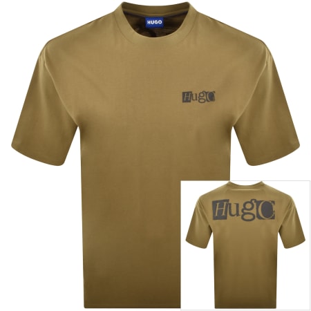 Product image for HUGO Blue Nilte T Shirt Green