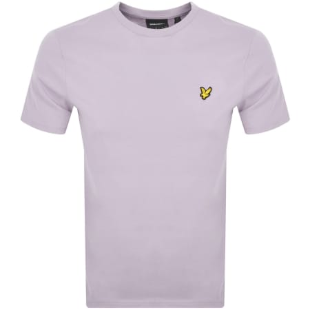 Product image for Lyle And Scott Crew Neck T Shirt Lilac