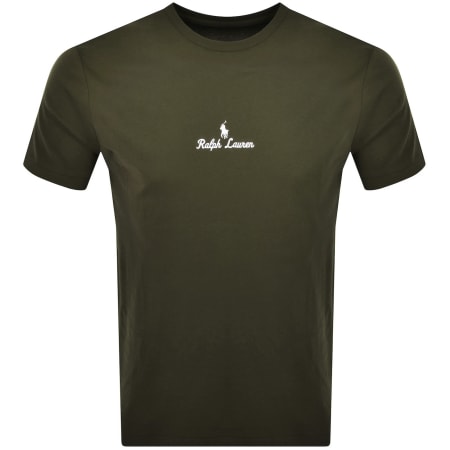 Product image for Ralph Lauren Classic Fit T Shirt Green