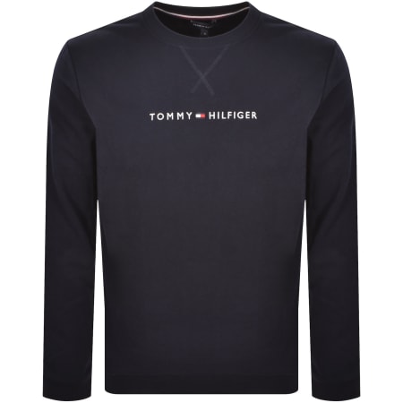 Product image for Tommy Hilfiger Track Top Sweatshirt Navy