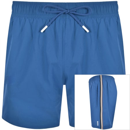 Product image for BOSS Iconic Swim Shorts Bright Blue