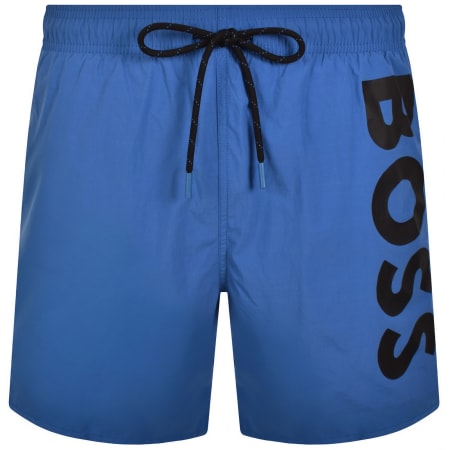 Product image for BOSS Octopus Swim Shorts Bright Blue