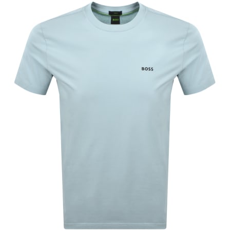 Product image for BOSS Regular Fit T Shirt Turquoise