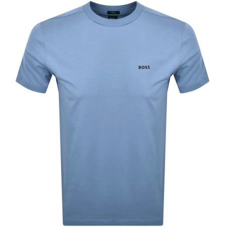 Product image for BOSS Regular Fit T Shirt Open Blue