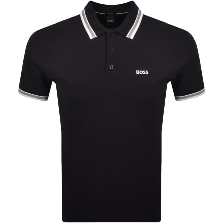 Product image for BOSS Paddy Polo T Shirt Medium Blue