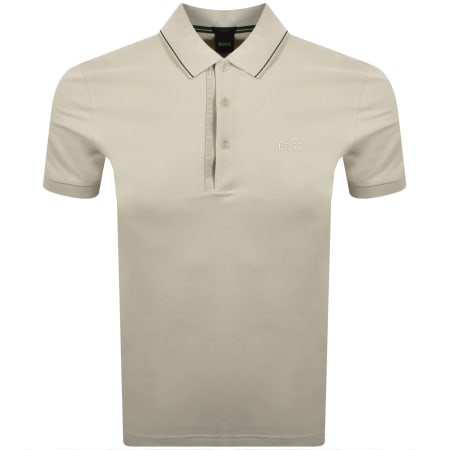 Product image for BOSS Paule 4 Polo T Shirt Light Beige