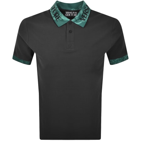 Product image for Versace Jeans Couture Cabinet Polo T Shirt Grey