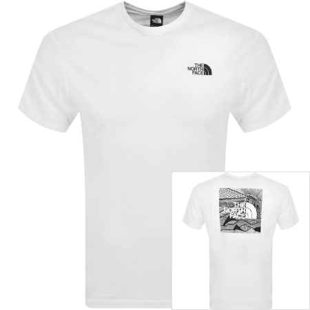 Product image for The North Face Redbox Celebration T Shirt White