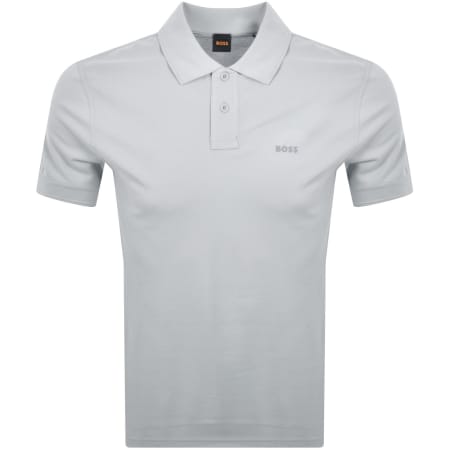 Product image for BOSS Prime Polo T Shirt Grey