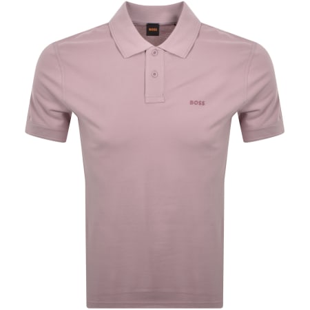 Product image for BOSS Prime Polo T Shirt Purple