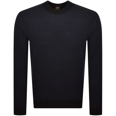 Product image for BOSS Aspoki Knit Jumper Black