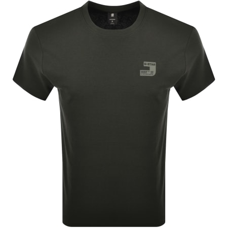 Product image for G-Star Chest Logo T Shirt Asfalt Grey
