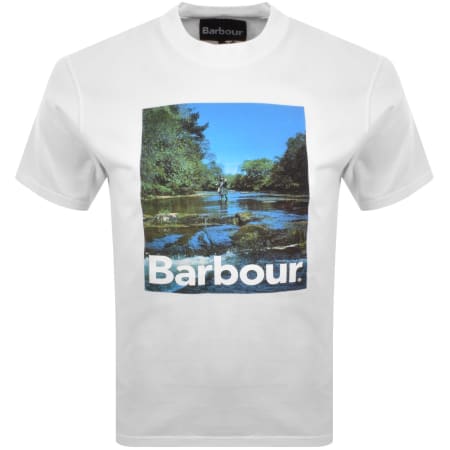 Product image for Barbour Sprouston Oversized T Shirt White