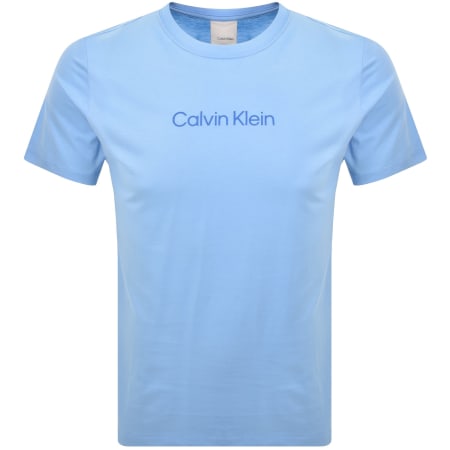 Product image for Calvin Klein Logo T Shirt Blue