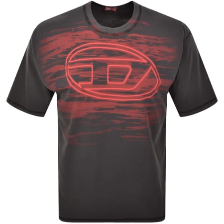 Product image for Diesel T Boxt T5 T Shirt Grey