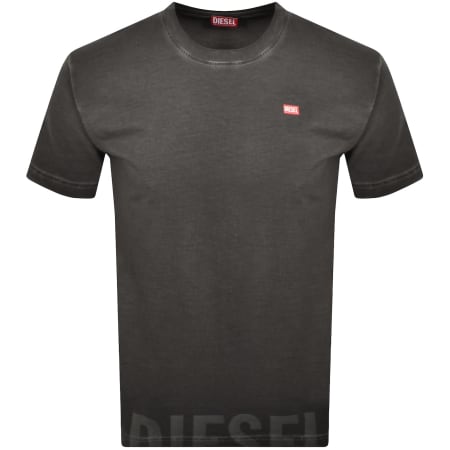Product image for Diesel T Norm T17 T Shirt Grey