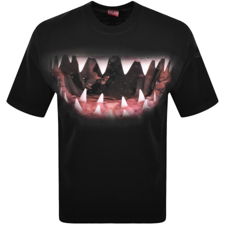 Product image for Diesel T Boxt T21 T Shirt Black