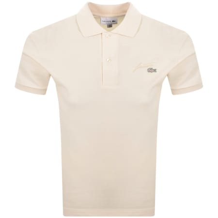 Product image for Lacoste Logo Polo Cream