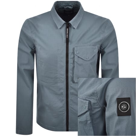 Product image for Marshall Artist Vena Overshirt Blue